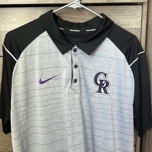 XL nike Dri-Fit Colorado Rickies Golf shirt-great condition